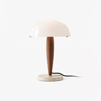 HERMAN MODERNE TAFLLAMP MET HOUTEN DETAILS